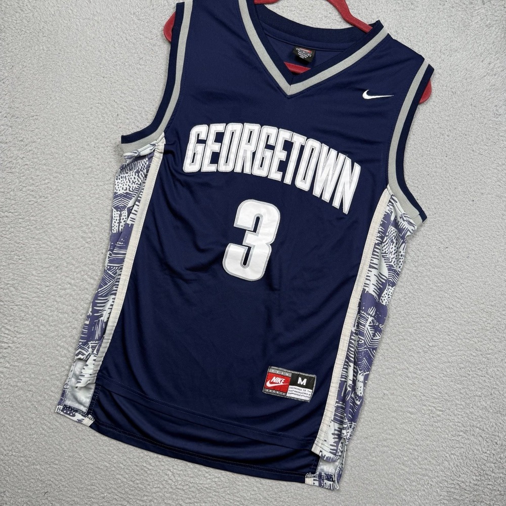 Vintage Nike Georgetown Hoyas Allen Iverson Jersey